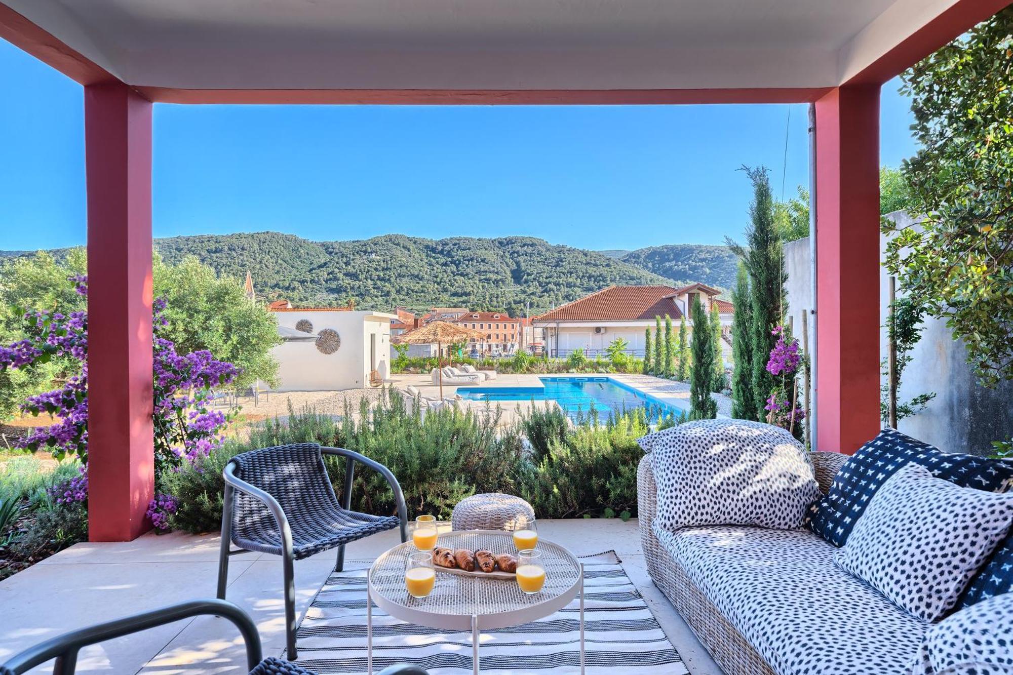 Hvar Luxury Villa And Pool With View In Heart Of Stari Grad Stari Grad  Eksteriør bilde